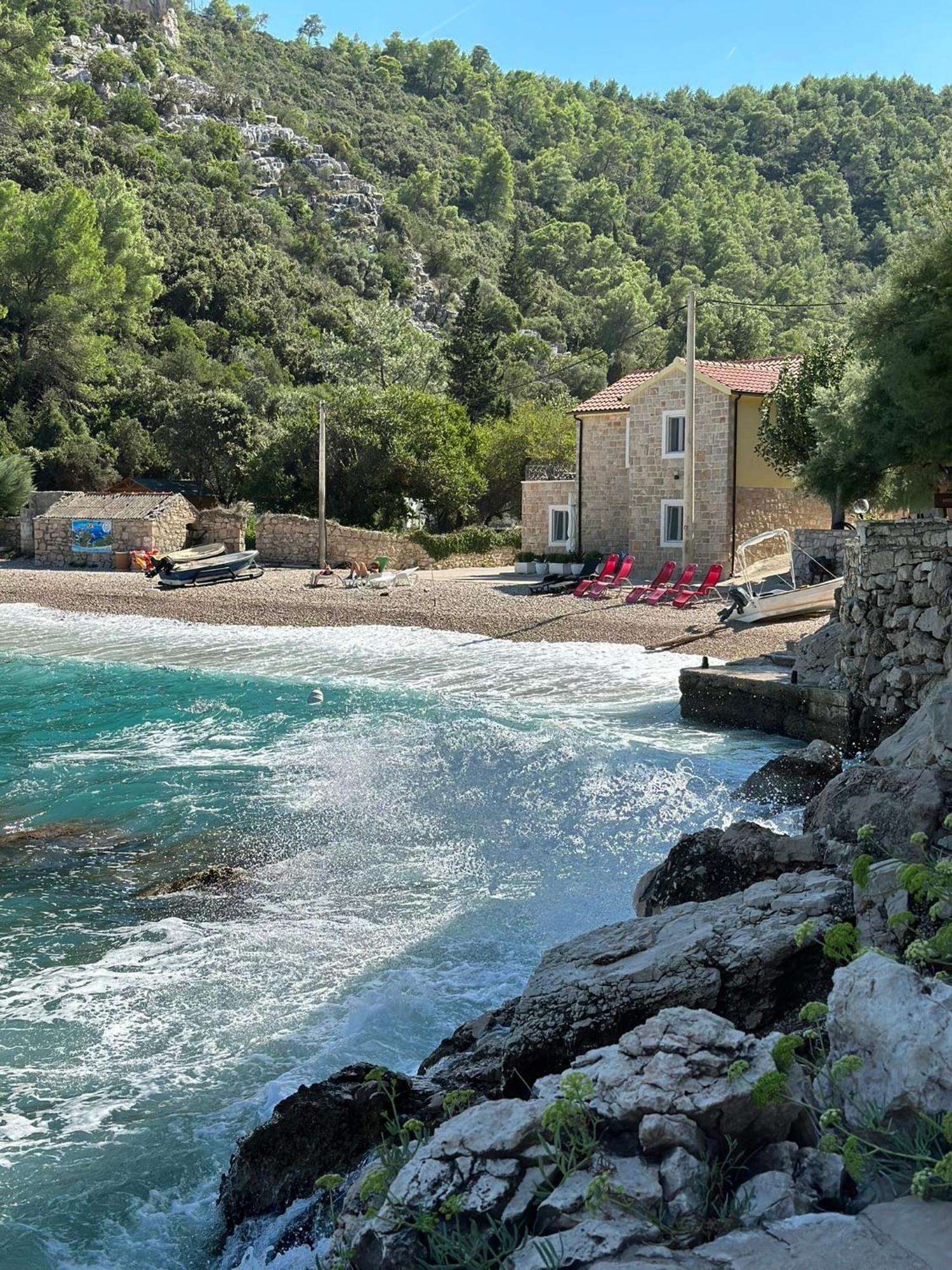 Zen-Pok House On The Beach - Pokrivenik Zastražišće Kültér fotó